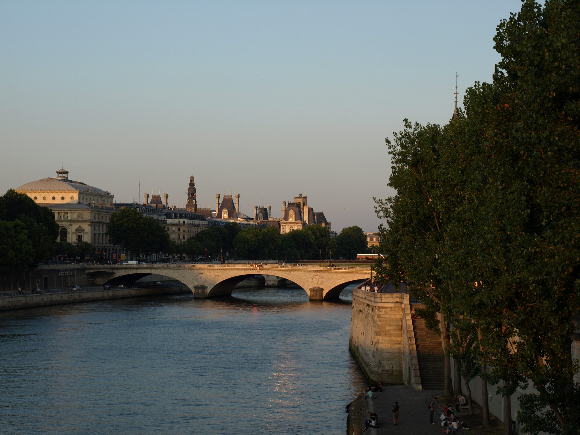 Looking Towards the Pont de Change